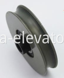 Hitachi Elevator Door Hanger Roller Curved Groove 20mm Length Shaft 65*13*6202